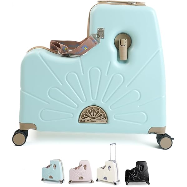 Amazon.co.jp: [Homraku] 子供用スーツケース乗れる キッズキャリー